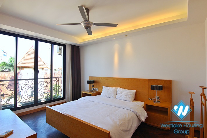 A Spacious High Quality apartment with 03 bedrooms for rent in To Ngoc Van St, Tay Ho, Hanoi.